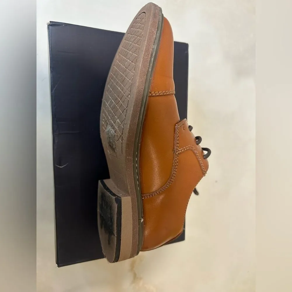 Classic Brown Kids' Dress Shoes